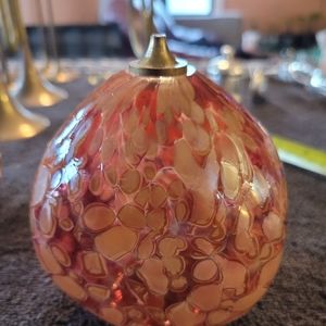 Hand blown glass